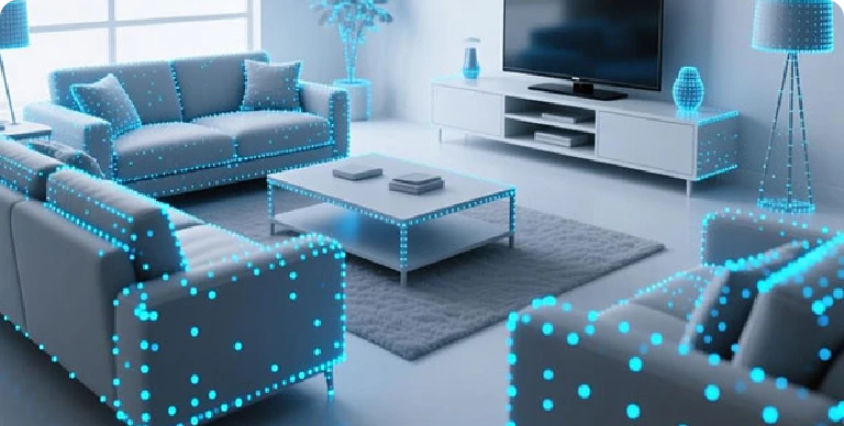 3Dシーン再構築データ